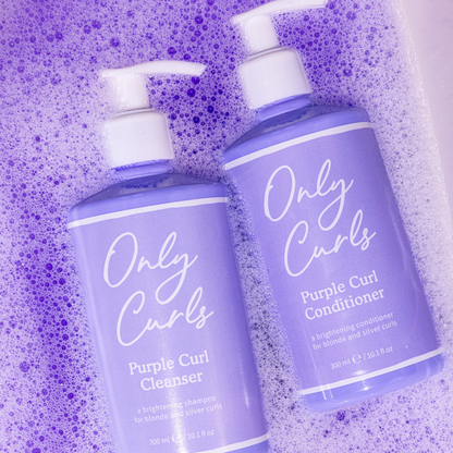 Only Curls Purple Curl Cleansing Duo – Für blonde und silberne Locken