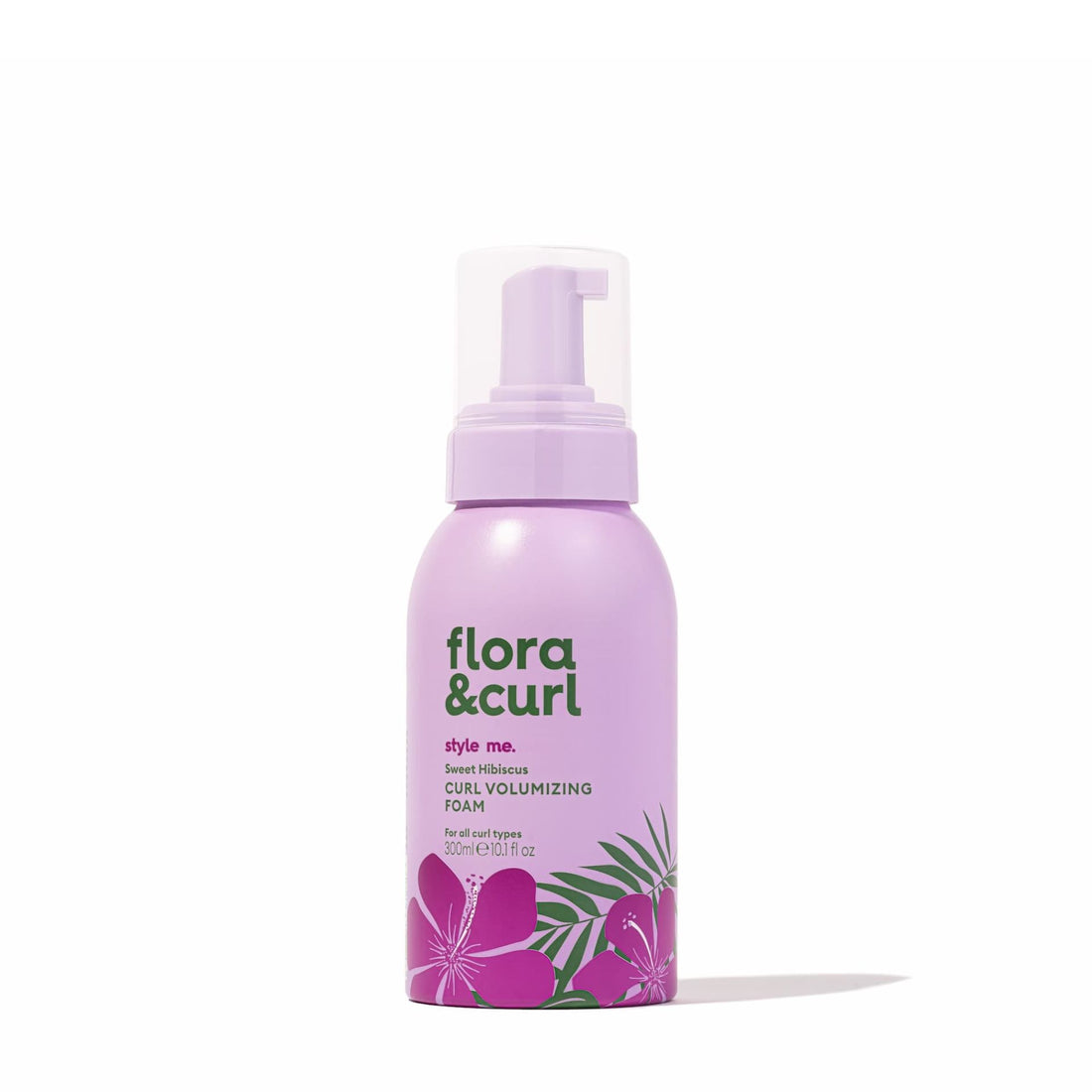 Flora &amp; Curl Style Me Sweet Hibiscus Locken-Volumen-Schaum 300ml