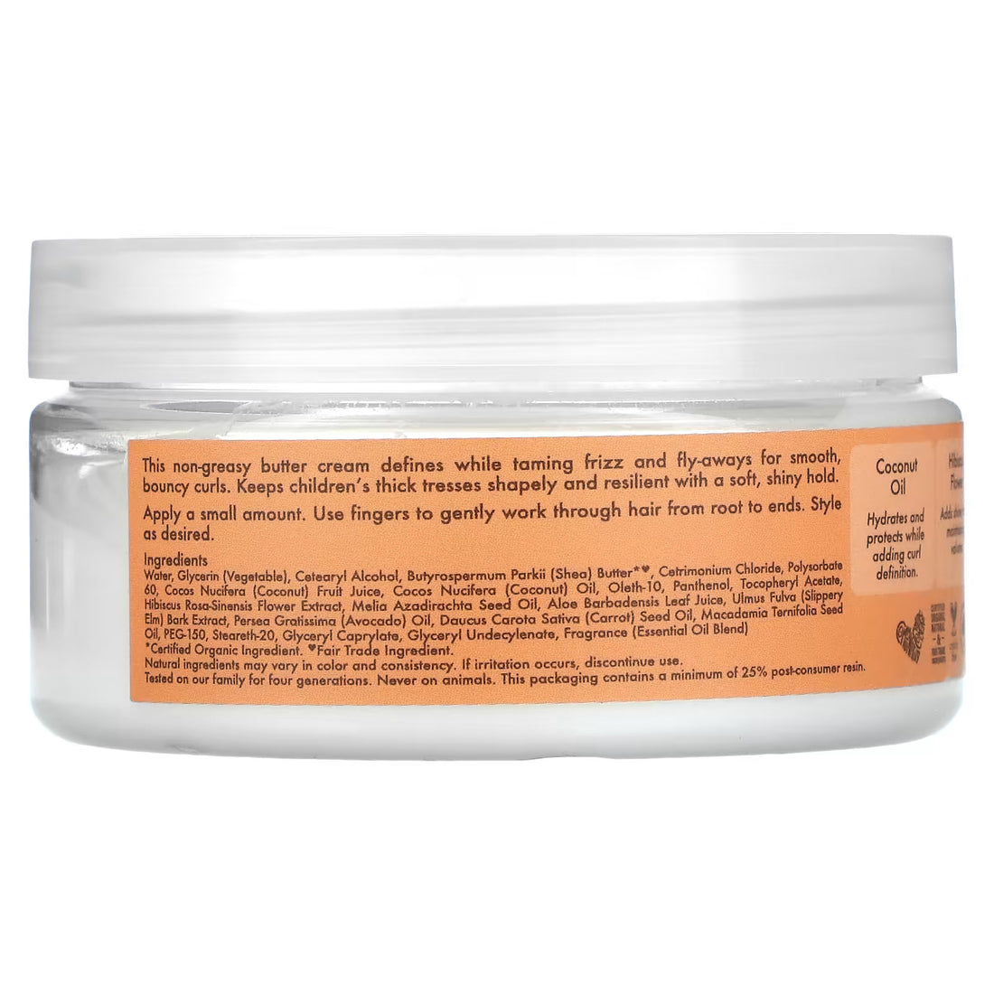 Shea Moisture Kids Kokosnuss &amp; Hibiskus Lockencreme 170g