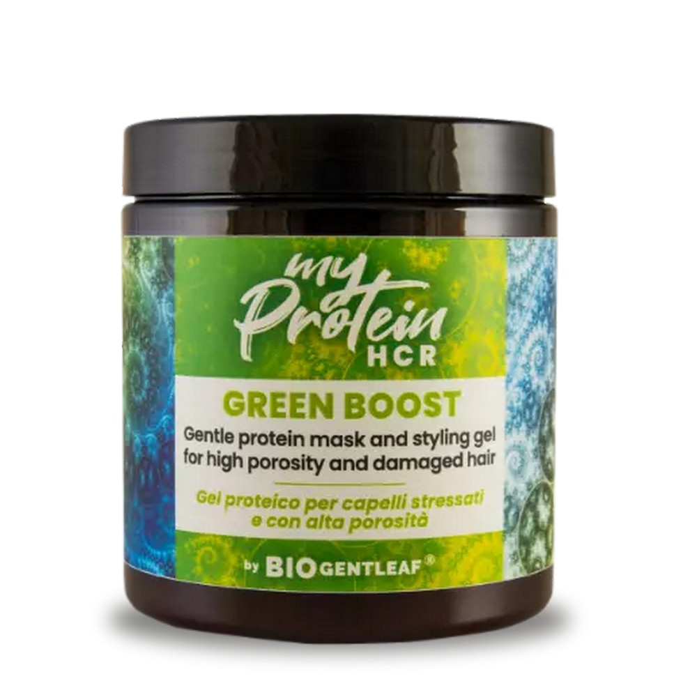 Bio Gentleaf Green Boost Sanfte Protein-Maske und Styling-Gel 250ml
