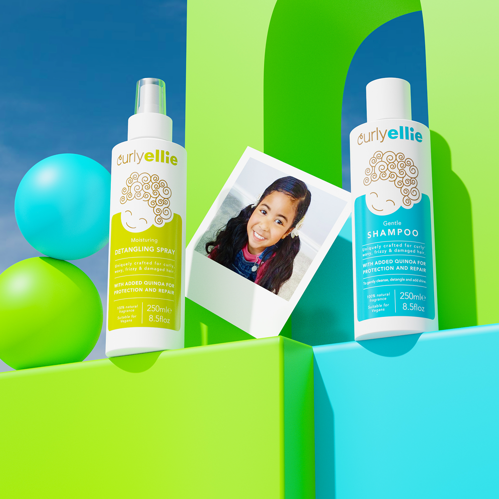 CurlyEllie feuchtigkeitsspendendes Entwirrungsspray