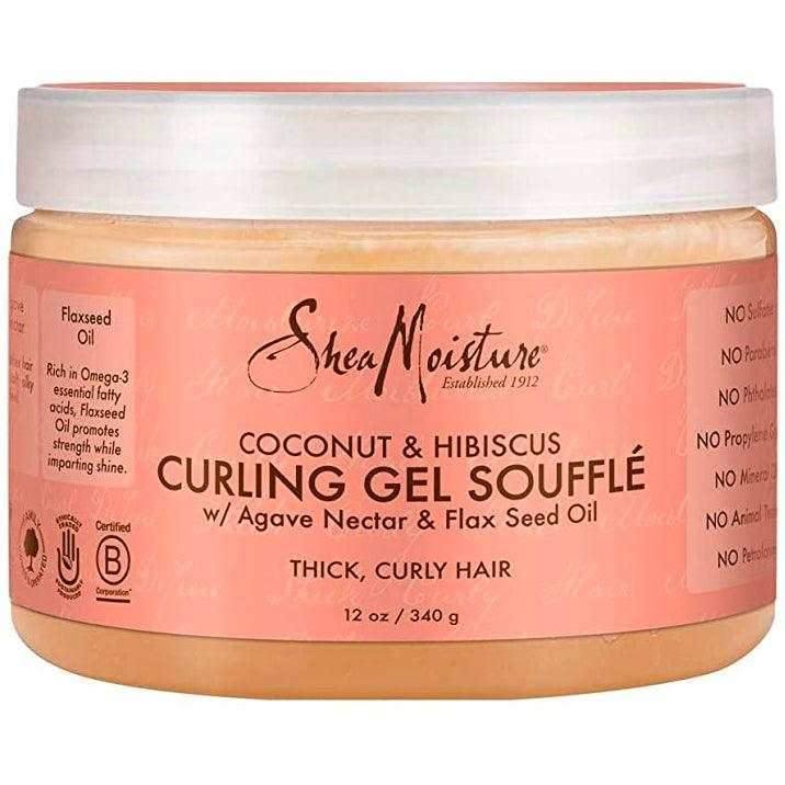 Shea Moisture Kokosnuss &amp; Hibiskus Locken Gel Soufflé 340g
