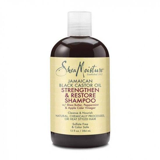 Shea Moisture Jamaican Black Castor Oil Stärkendes &amp; Aufbauendes Shampoo 384ml