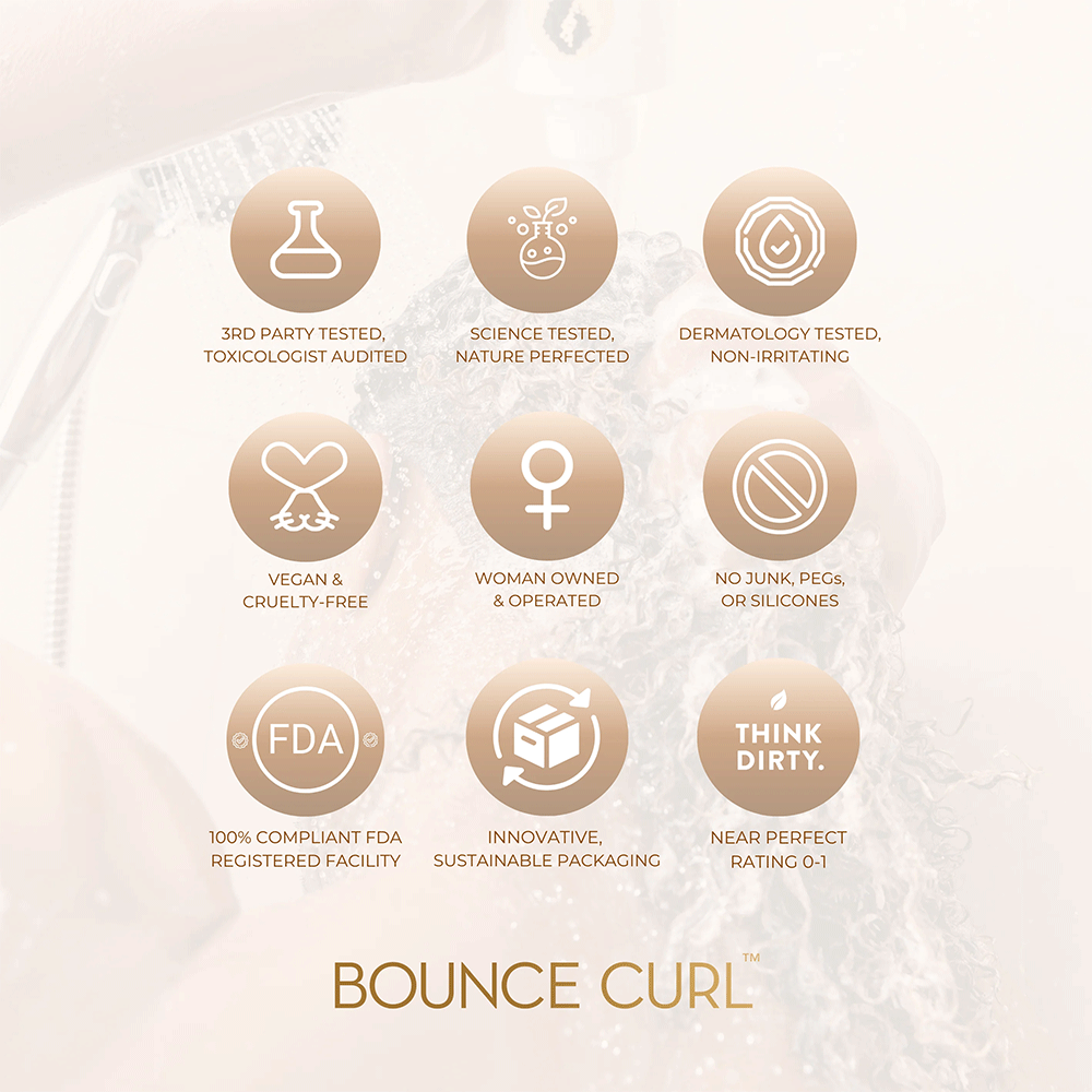 Bounce Curl Pure Silk Moisturizing Shampoo 238ml