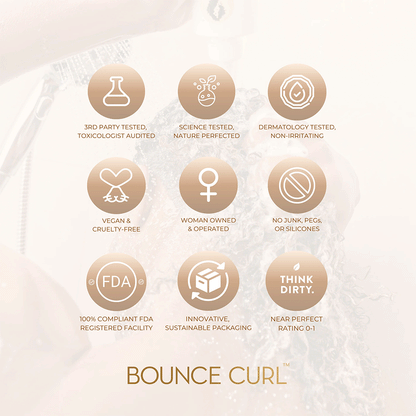 Bounce Curl Pure Silk Moisturizing Shampoo 238ml