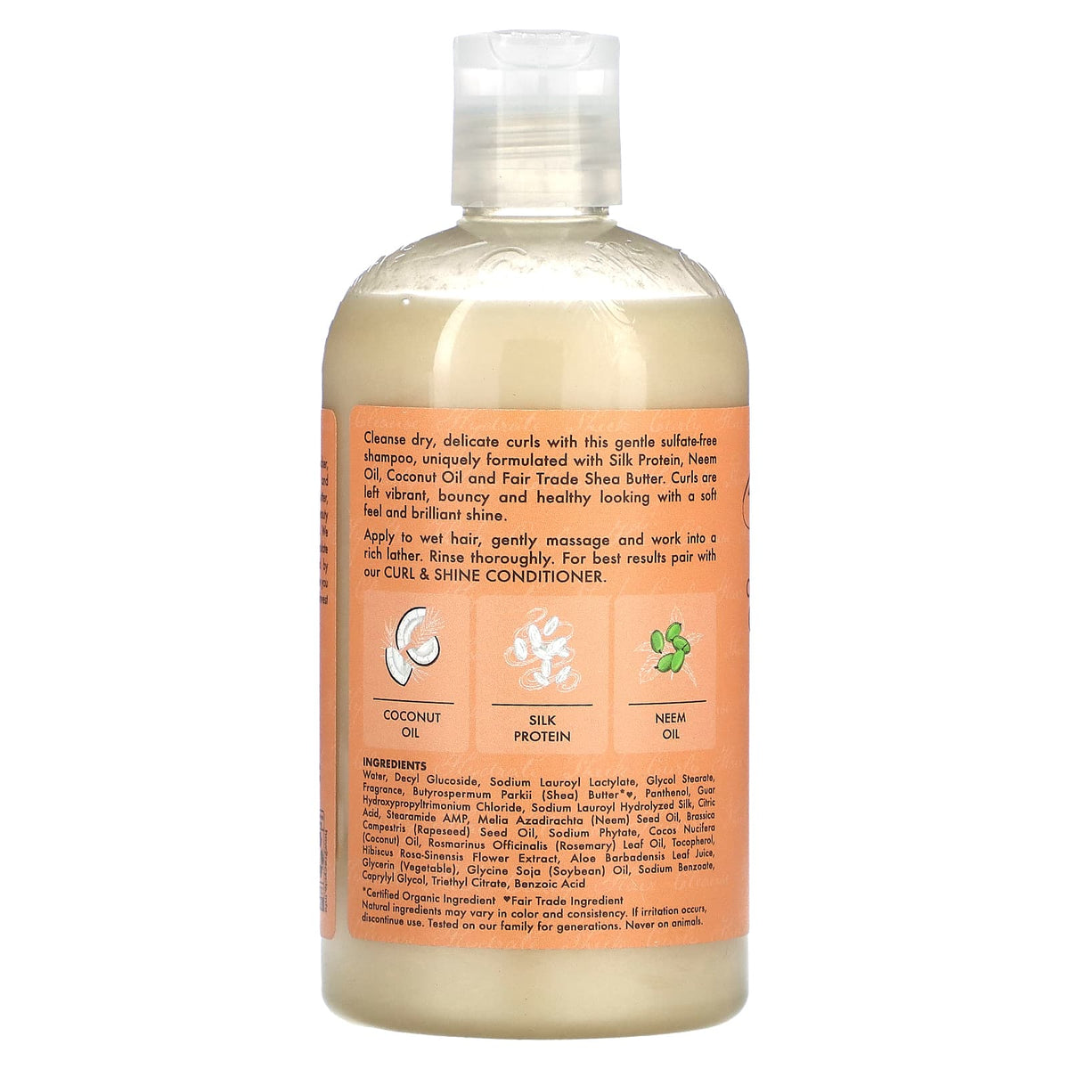 Shea Moisture Coconut &amp; Hibiscus Curl &amp; Shine Shampoo