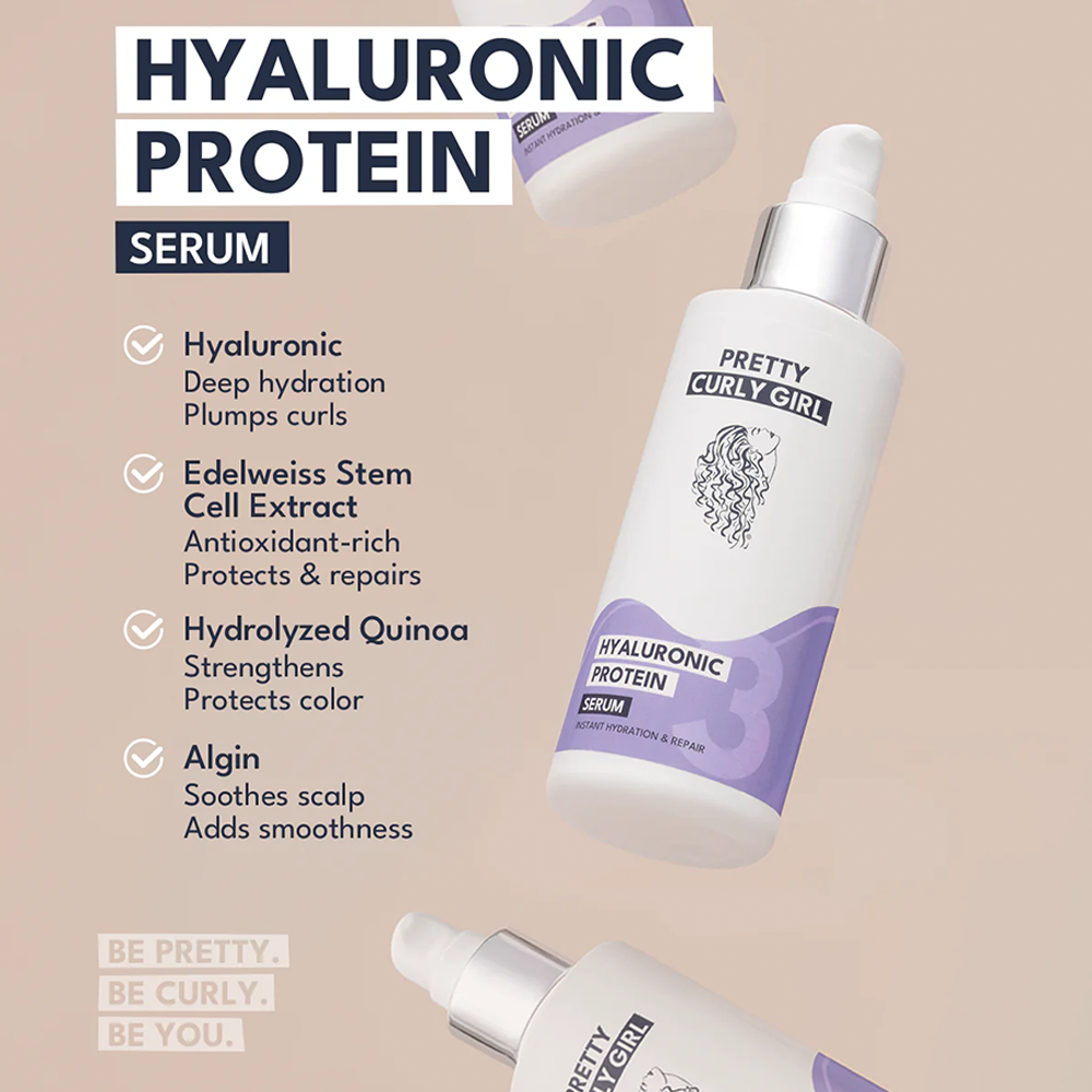 Pretty Curly Girl Hyaluronic Protein Serum