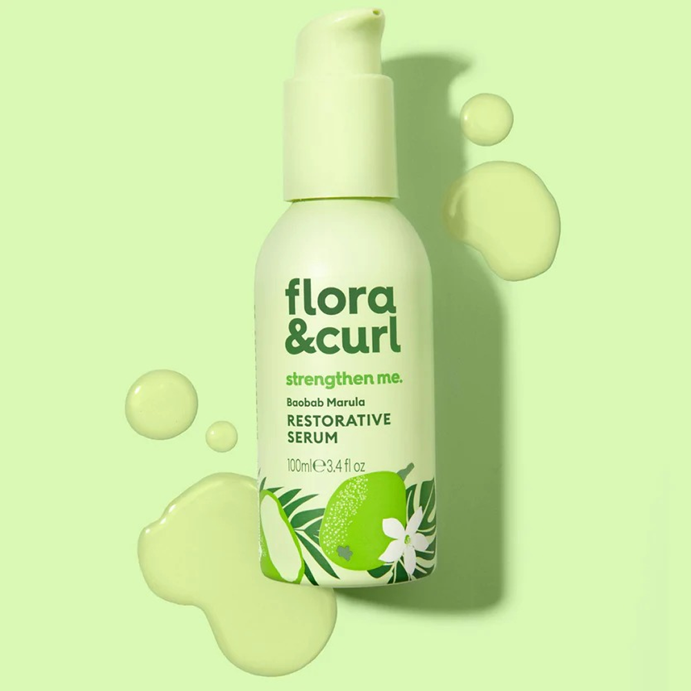 Flora &amp; Curl Baobab Marula Restorative Serum 100ml