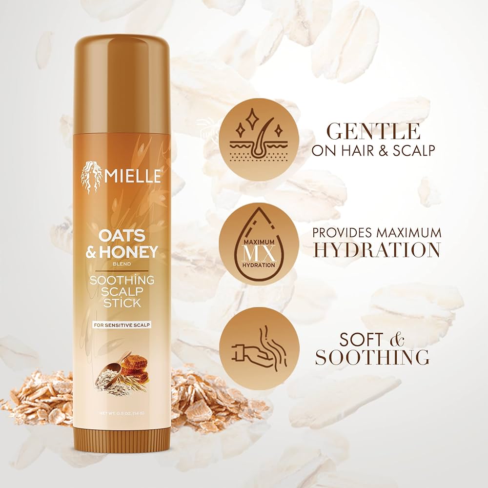 Mielle Oats Honey beruhigender Kopfhaut-Stick 14g