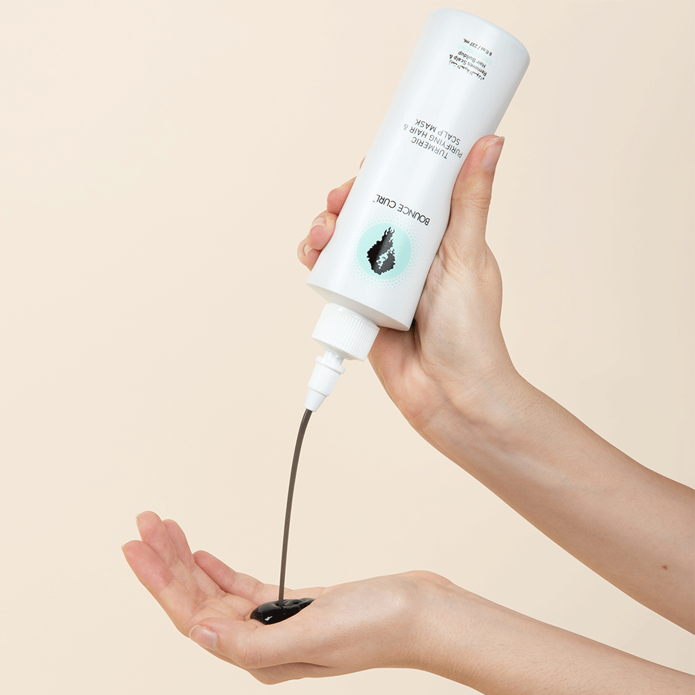 Bounce Curl Kurkuma klärende Haar- und Kopfhautmaske 237ml