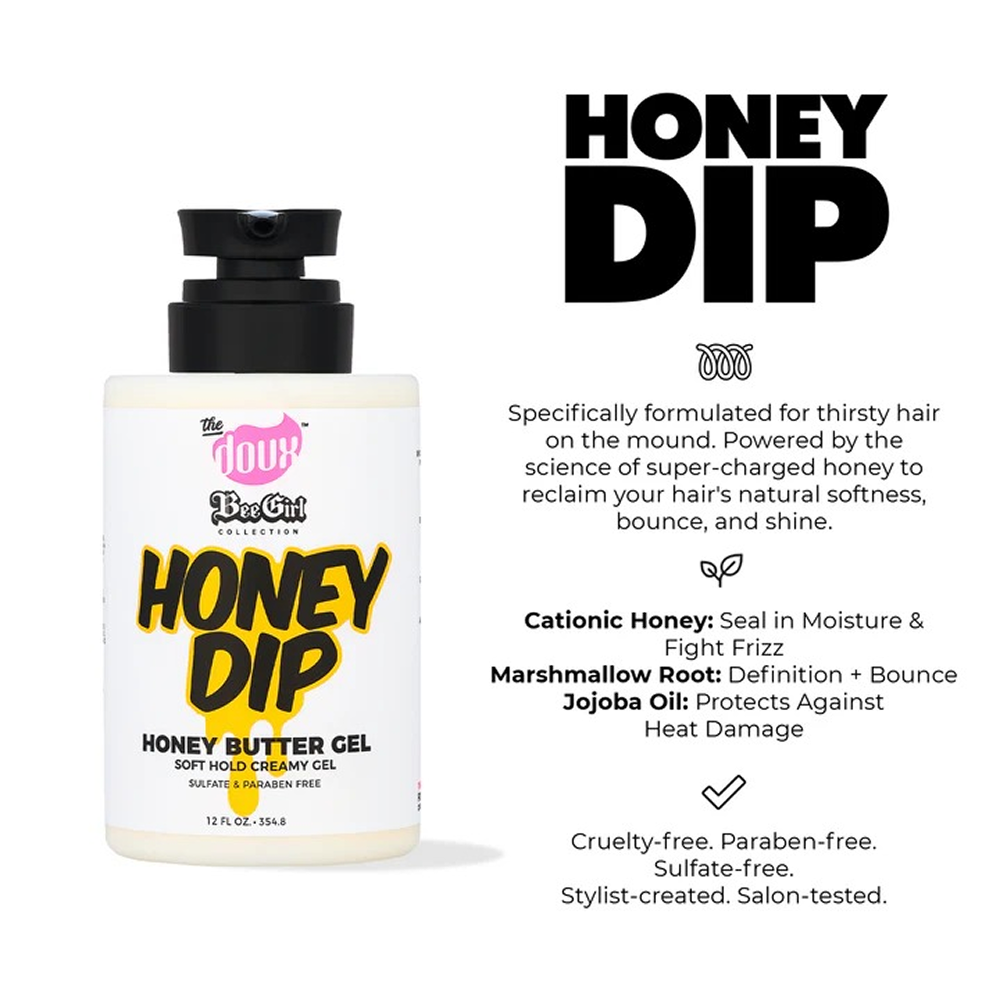 Doux Honey Dip Honigbutter-Gel 355 ml für lockiges Haar