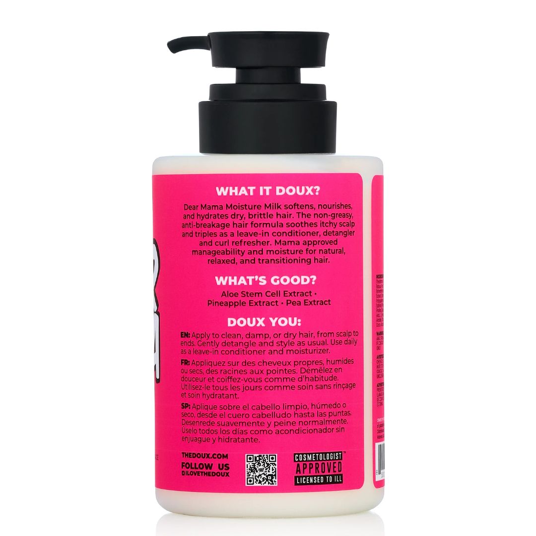 The Doux Dear Mama Feuchtigkeitsmilch 12oz