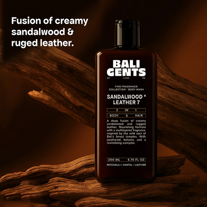 Bali Curls Gents Bodywash Sandelholz Leder 7 200ml