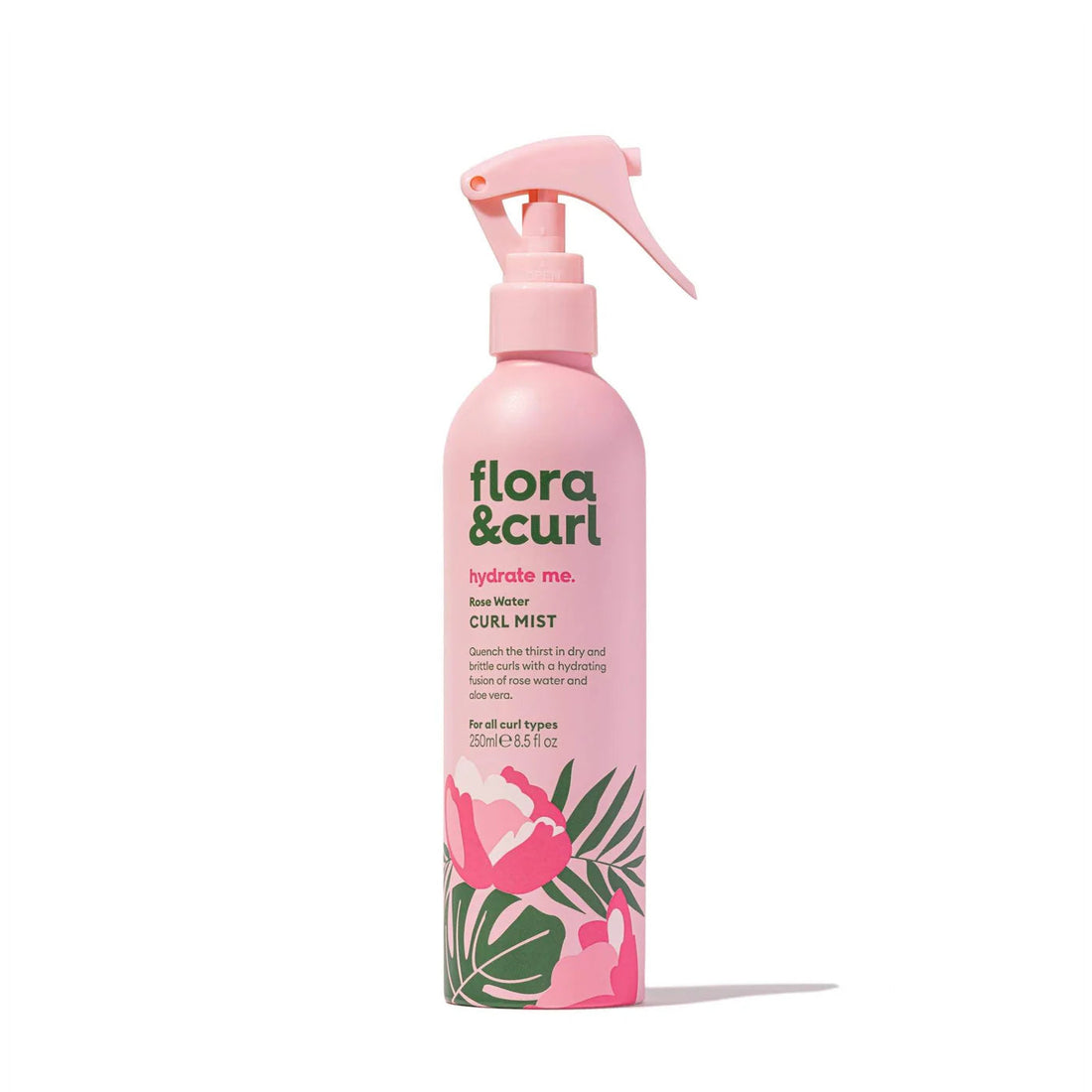 Flora &amp; Curl Hydrate Me Rosenwasser-Feuchtigkeitspackung