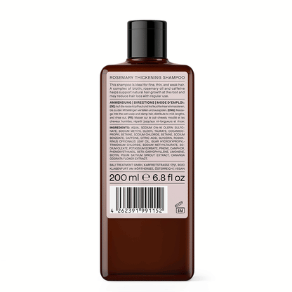 Bali Curls Rosmarin verdickendes Shampoo 200ml