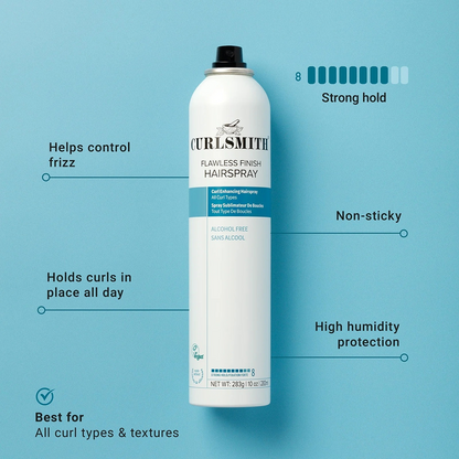 Curlsmith Flawless Finish Hair Spray Strong Hold 283g