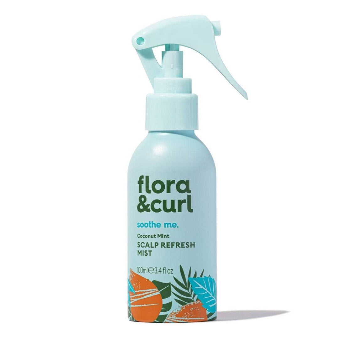Flora &amp; Curl Soothe Me Kokosnuss-Minze Kopfhaut-Erfrischungsspray 100ml