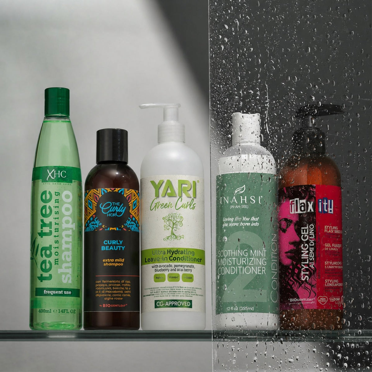 CurlyNest Starter Kit für lockiges Haar 3C-4A - Lipiderhaltung