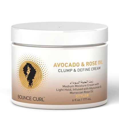 Bounce Curl Avocado &amp; Rose Oil Clump and Define Cream