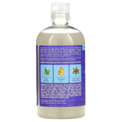 Shea Moisture Aloe Butter Feuchtigkeitsshampoo für die Kopfhaut 384ml