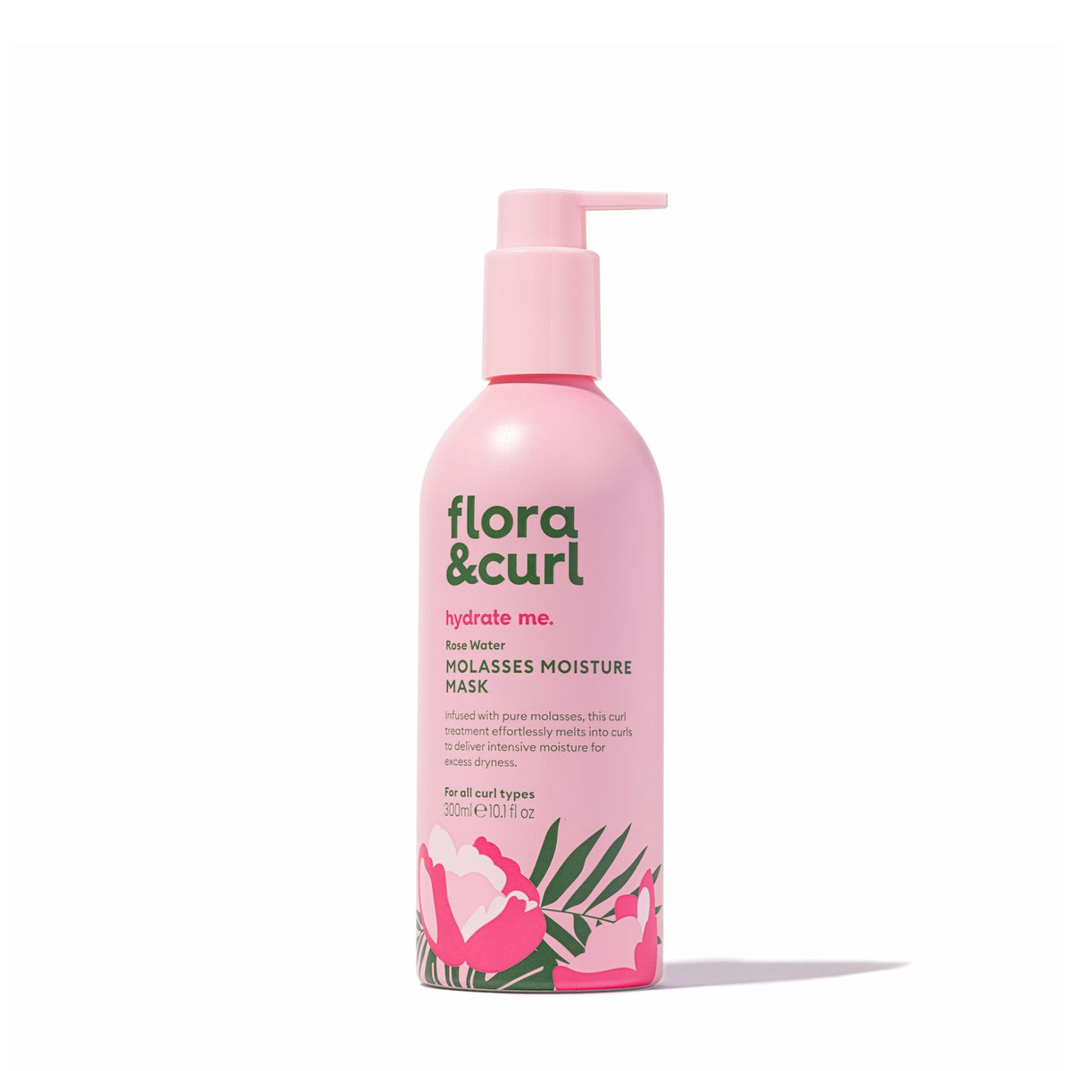 Flora &amp; Curl Hydrate Me Rose Water Molasses Moisture Mask 300ml