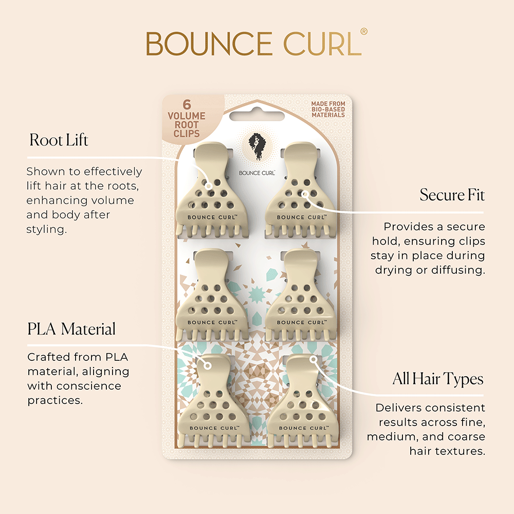 Bounce Curl Volumen-Ansatzclips