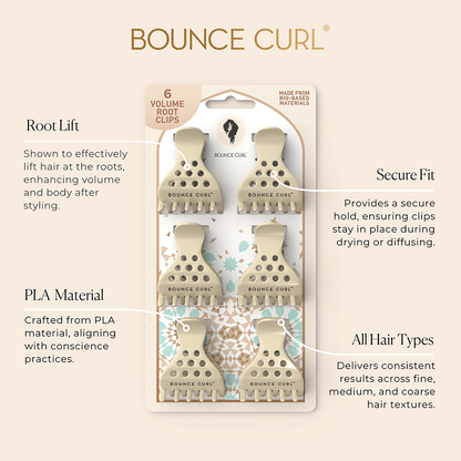 Bounce Curl Volumen-Ansatzclips