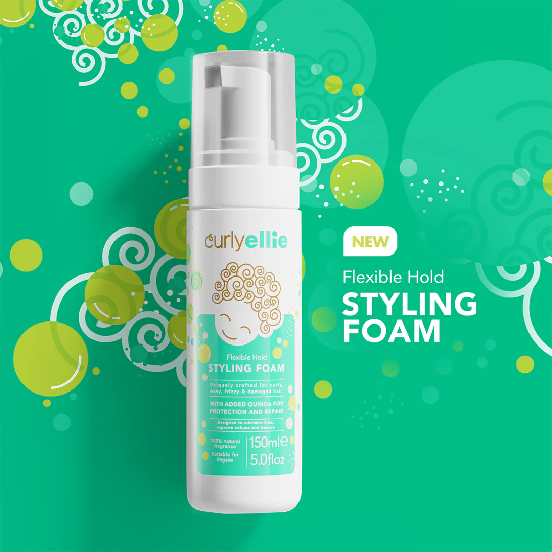 CurlyEllie Flexible Halt Styling Schaum 150ml