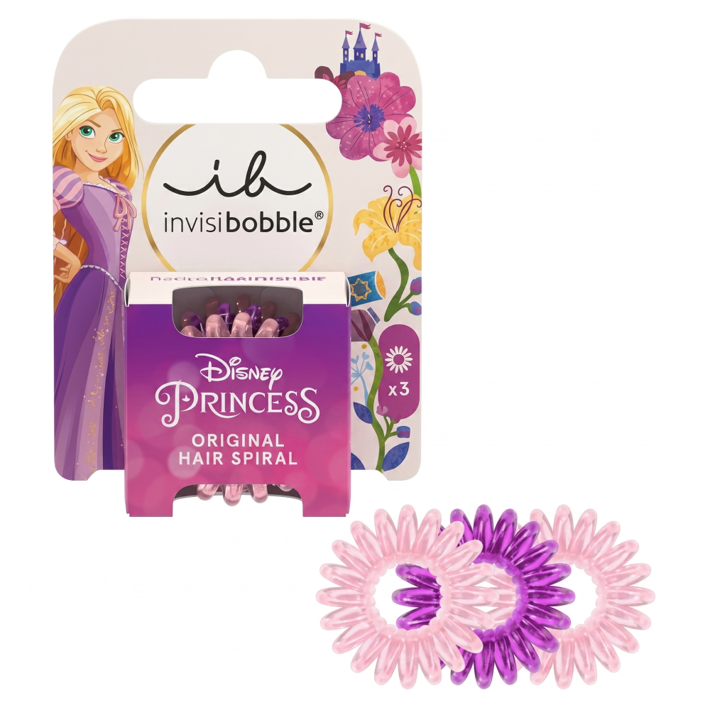 Invisibobble Kids Original Disney Rapunzel Strawberry 3 Pc