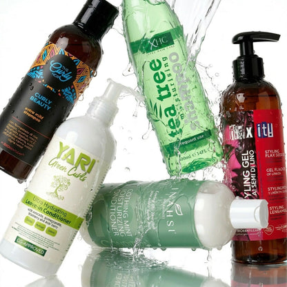 CurlyNest Starter Kit für lockiges Haar 3C-4A - Lipiderhaltung