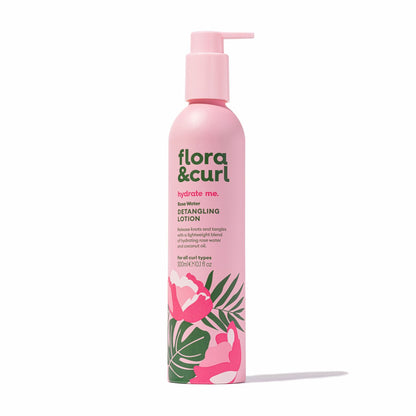 Flora &amp; Curl Hydrate Me Rosenwasser-Entwirrungspflege 300ml
