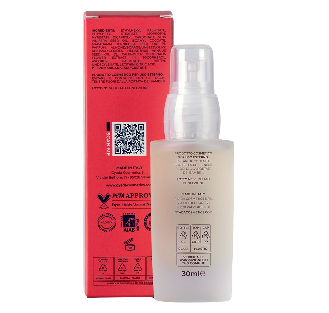 Gyada Shine Dry Oil For Curls 30ml