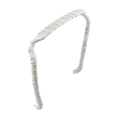 Zazzy Bandz Silver Sparkles