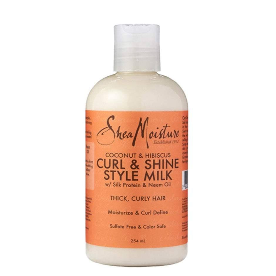 Shea Moisture Coconut &amp; Hibiscus Locken- &amp; Styling-Milch 254ml