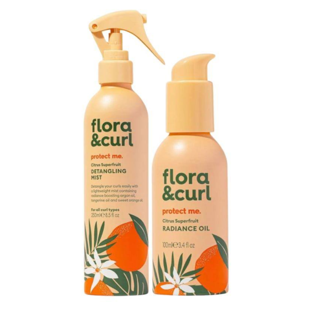 Flora &amp; Curl Citrus Superfruit Glanz Feuchtigkeitsspendende Kur