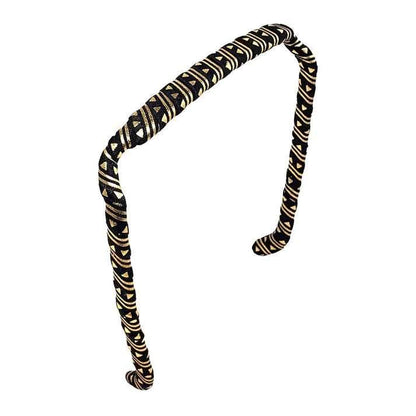 Zazzy Bandz Schwarz und Gold Aztec