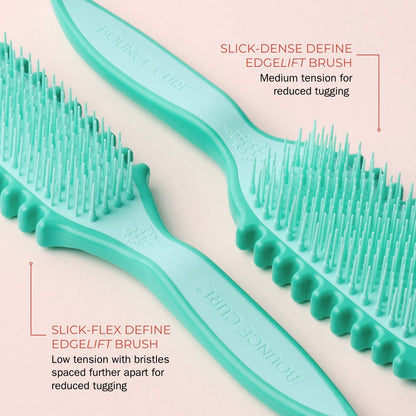 Bounce Curl Slick-Flex Define EdgeLift Brush Teal