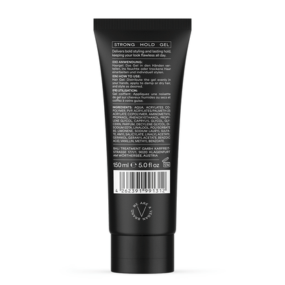 Bali Curls Bali Gents Strong Hold Gel 150ml