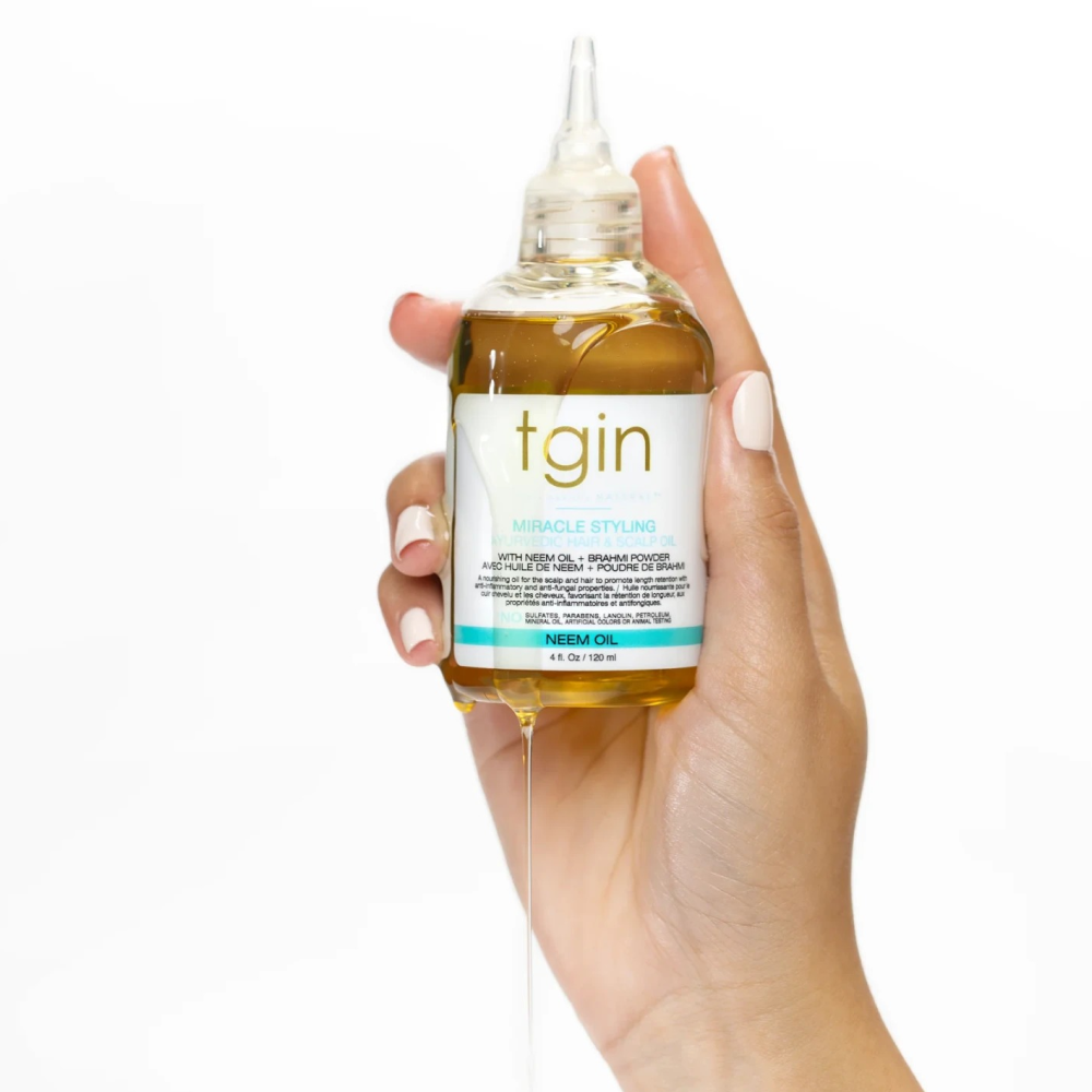 Tgin Miracle Styling Ayurvedic Hair &amp; Scalp Oil 4oz
