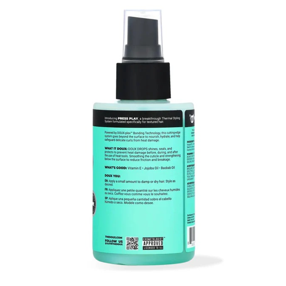 The Doux Press Play Drops Bonding Polish 4oz