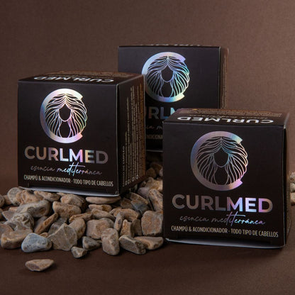 CurlMed Festes Shampoo + Spülung für alle Haartypen 70g