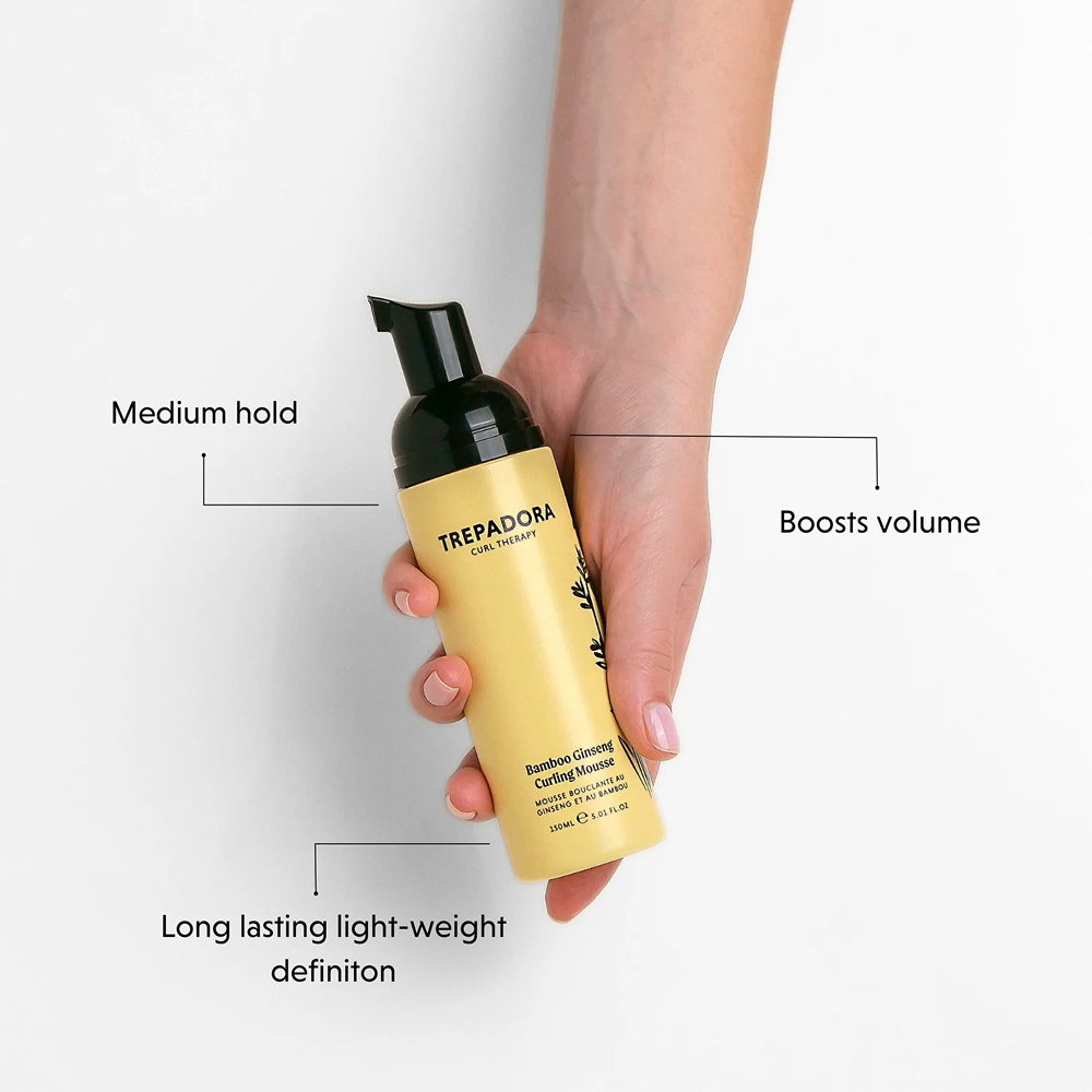 Trepadora Bamboo Ginseng Curling Mousse 150ml