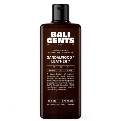 Bali Curls Gents Bodywash Sandelholz Leder 7 200ml