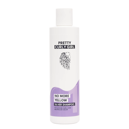 Pretty Curly Girl No More Yellow Silbershampoo