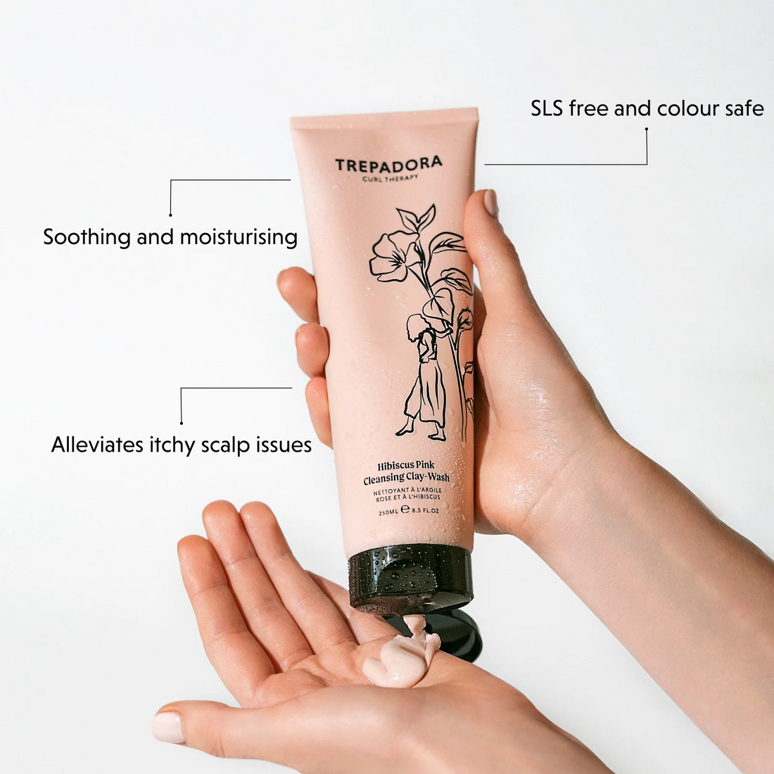 Trepadora Hibiscus Pink Cleansing Clay-Wash 250ml
