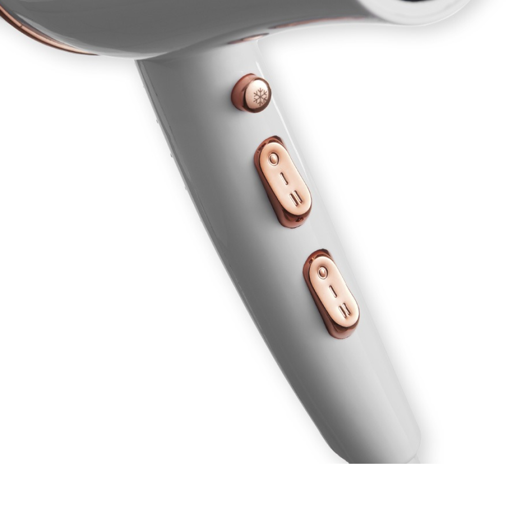 Wad Professional Beauty Haartrockner Flowy White