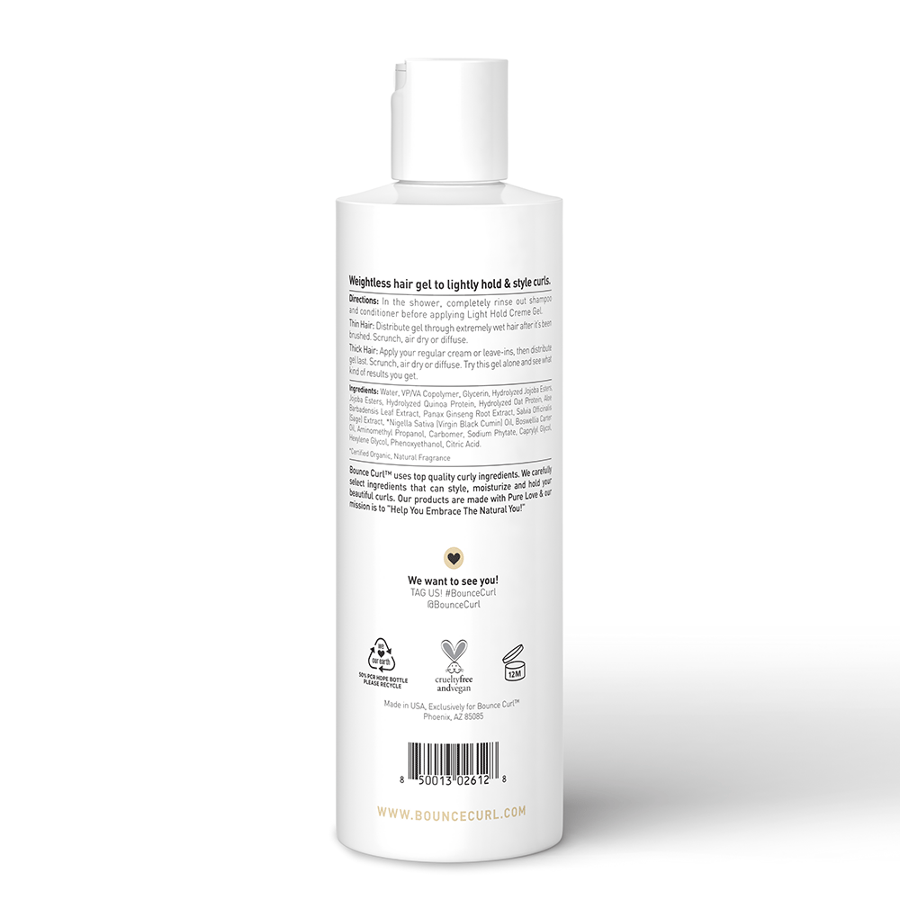 Bounce Curl Leichtes Halt Creme Gel