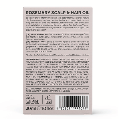 Bali Curls Rosmarin Kopfhaut- &amp; Haaröl 30ml