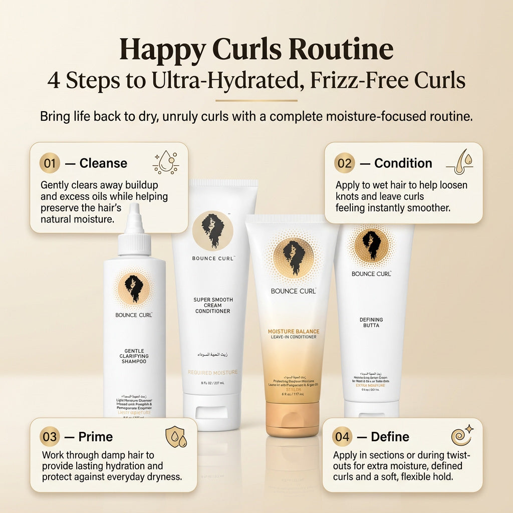 Bounce Curl Happy Curls Komplett-Set