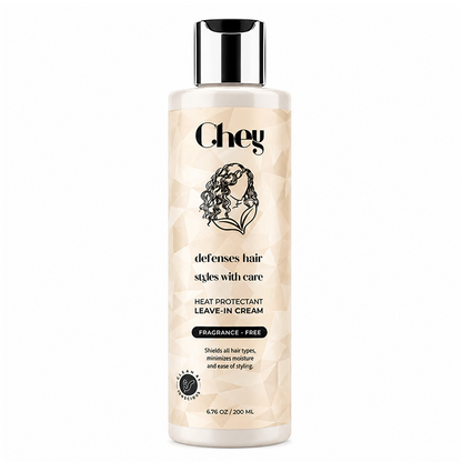 Chey Haircare Hitzeschutz Leave-in-Creme